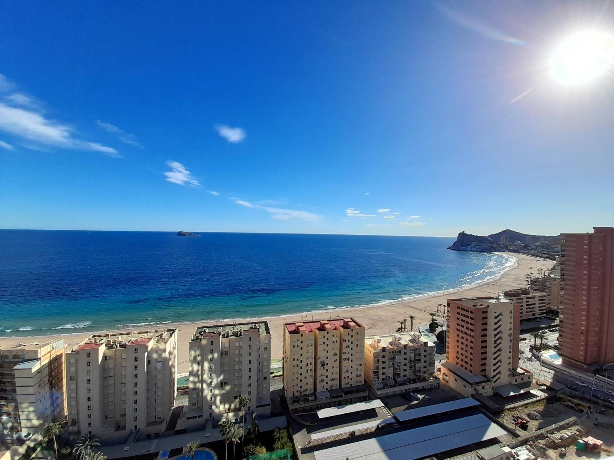 Sunset Cliffs Sea View Apartments 14 Floor Benidorm Eksteriør billede