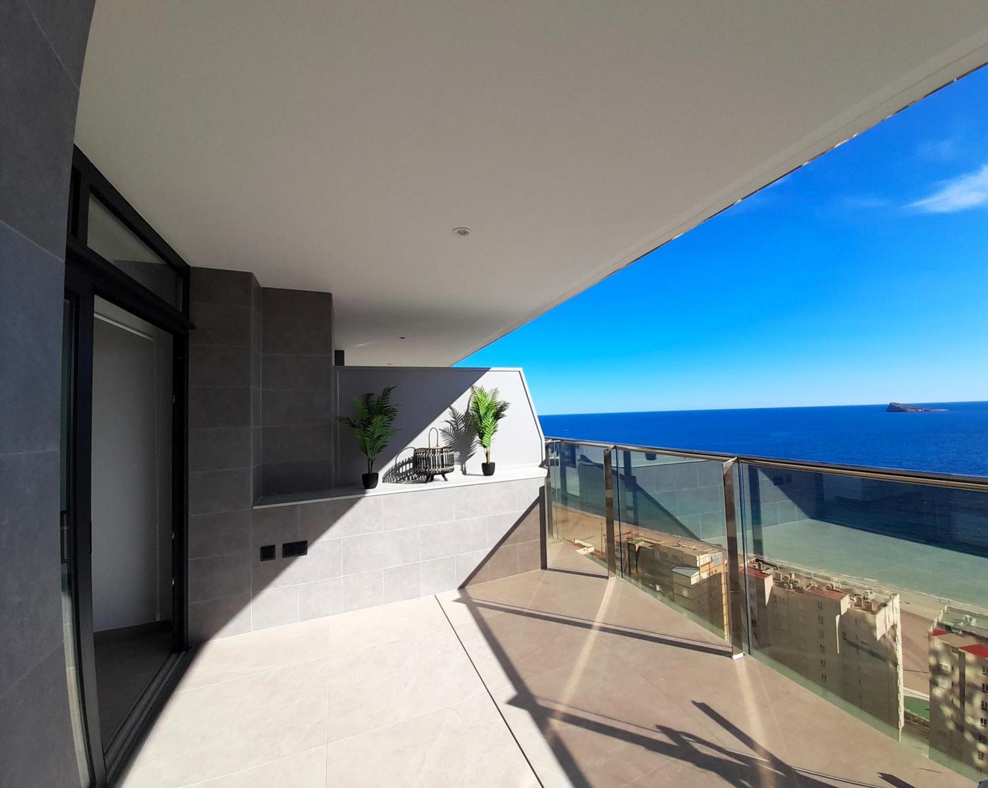 Sunset Cliffs Sea View Apartments 14 Floor Benidorm Eksteriør billede