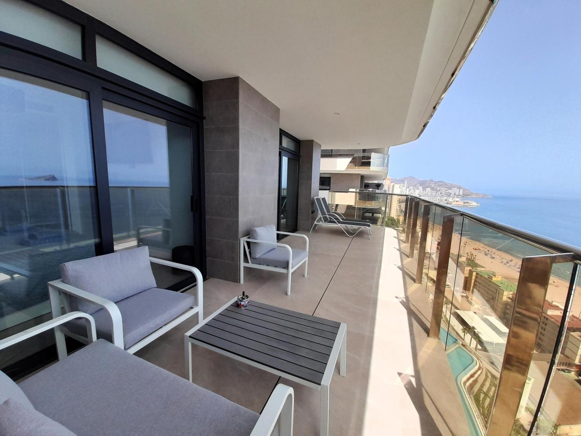 Sunset Cliffs Sea View Apartments 14 Floor Benidorm Eksteriør billede
